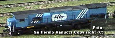 Locomotora Artesanal GM GT 22 Ferrosur Hobbies FA