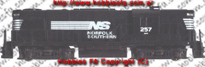 Atlas Alco RS 11 HO Norfolk Southern 257 Clasificados Locomotoras Hobbies FA